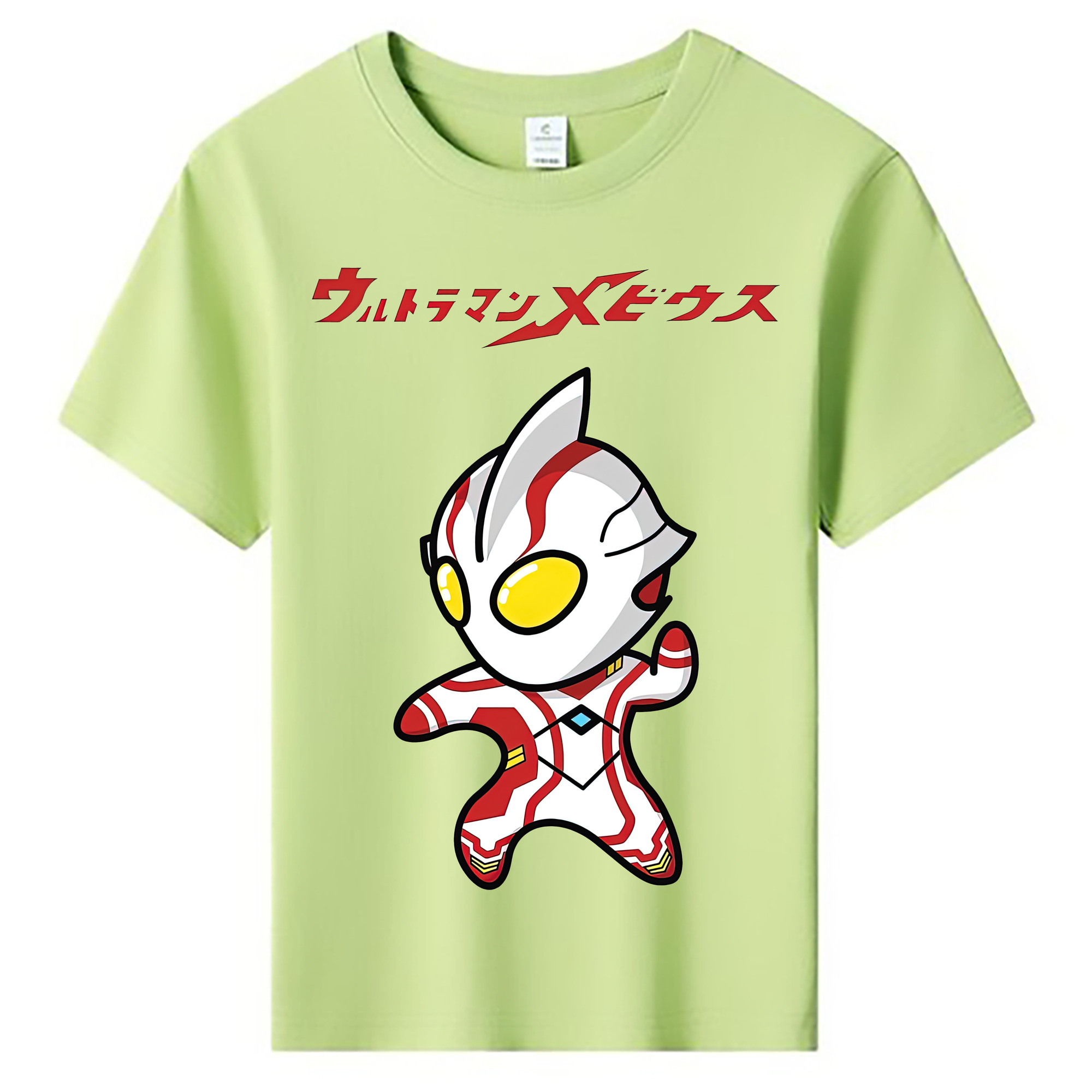 （画像用） ウルトラマン Ultraman 綿100％キッズTシャツ（フロントプリント）